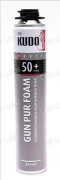 Пена монтажная профессиональная Proff 50+ 750мл. (выход 50л.) KUPP10S50 KUDO