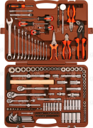 Набор инструмента 150пр. 1/4", 3/8" и 1/2"DR Ombra OMT150S