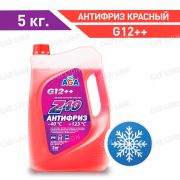 Антифриз  AGA красный -40  002Z G12++   5л.  