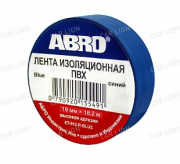 Изолента ABRO (синяя) 18мм х 18,2м   ET-912-18-20-BLU-RW