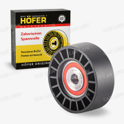 Ролик натяжной Hofer HF608 242 ГАЗ 406дв. усиленный 