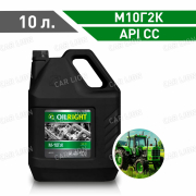 Моторное масло ОйлРайт(OILRIGHT) М10Г2К API CC Минеральное 10л.