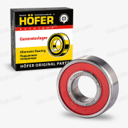 Подшипник генератора мылый Hofer HF300 013 ВАЗ 2110-12 (аналог 6202RS) 