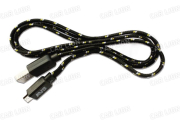Кабель micro USB (1 м.) AVS MR-321 (текстиль)