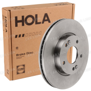 Диск тормозной передний Hola HD968 Kia/HYUNDAI (517120Q100,517121F000/517121F300/TB219312/SD1051) 1шт.
