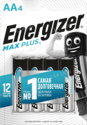 Батарейки щелочные (пальчиковая) ENR Max Plus AA/E91 BP4 (4 шт.)  (3266)
