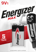 Батарейки щелочные (крона) ENR MAX 522/9V BP1 (1 шт.)  (0297)