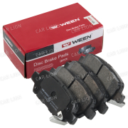 Колодки тормозные задние WEEN  151-1381 NISSAN Qashqai/Qashqai+2(SP1184 / D40609HM0BRV)(комплект 4шт)