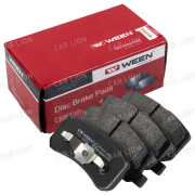 Колодки тормозные задние WEEN  151-2222 MITSUBISHI Outlander II/III 06-, ASX  (к-т4шт)  (4605A487/SP2076)