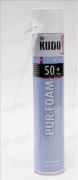 Пена монтажная профессиональная Proff 65++ 870мл. (выход 65л.) KUPP10S651 KUDO