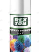 Грунт-эмаль по ржавчине 3 в 1 .белый ,аэрозоль 520 мл RT-150.10 REXTON