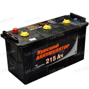 Аккумулятор автомобильный Курский 215-3ст А.ч.  1120А  обратная полярность 425x175x240