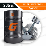 Моторное масло G-Energy Synthetic Super Start 5W30 SP, ACEA C2/C3, VW 505.00/505.01, BMW Longlife-04, MB 229.31, 229.51, 229.52 синтетическое 205л.