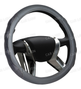 Оплетка кожа SENATOR Nebraska M, 38см серый OPLS0603