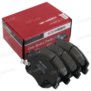 Колодки тормозные передние WEEN 151-0026 Kia Optima III 11 (к-т4шт) (S581013QA50 /581013VA50 /581012TA50 /581013QA10 /581013QA50)