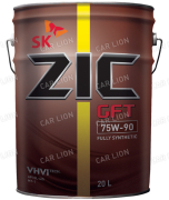 Трансмиссионное масло ZIC GFT GL-4/5 75w90 WSSM2C200D2/1547953/WSDM2C200C синтетическое 20л.  
