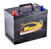 Аккумулятор автомобильный Moratti Premium 75 А.ч.  700А ASIA прямая полярность 269х173х220