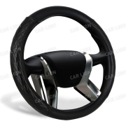 Оплетка кожа SENATOR Tampa M, со стёгаными вставками 38см чёрный OPLS4101