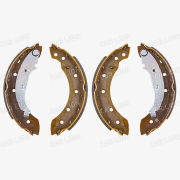 Колодки тормозные задние барабанные HOFER HF 350 966 Logan (04-) 203х38 (т/с TRW)(7701203979 FN0602) комплект 4шт.