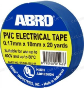Изолента ABRO высоковольтная (синяя)    ET-914-BLU-RW