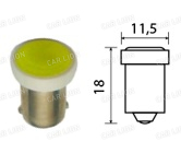 Светодиод 12V T 8 COB SM BA9s WHITE АВТОСВЕТ 301168