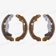 Колодки тормозные задние барабанные HOFER HF 350 963 228х42 Renault Duster 4х4 (10-) (440605238R) комплект 4шт.