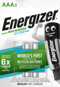 Аккумулятор ENR Extreme Rech 800mah  AAA BP2 (2шт)  (6862)