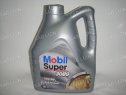 Mobil  Super 3000х1 5w40 SN/CF   4л.синт.мотор.масло.ACEA A3/B3 Porsche A40;MB-Approval 229.3;RENAUL