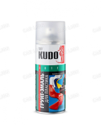 Грунт-эмаль для пластика черная 520 мл. KU-6002 KUDO (RAL 9005)