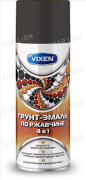 Грунт-эмаль по ржавчине чёрный янтарь 4в1 Vixen VX-519005 520мл. (RAL 9005)
