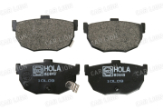 Колодки тормозные задние HOLA  BD849 HYUNDAI/KIA  (583022CA00/583022DA00) комплект 4шт.