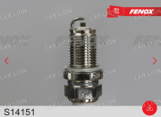 Свеча зажигания Fenox S14151 Nickel 1,1 мм Chevrolet Lacetti 04-, Cruze(K20P-U11)  1шт. 