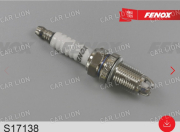 Свеча зажигания Fenox S17138 Nickel 1 мм, 3-х контактная VW Passat 00-10, Golf 95-13 (K20PBR-S10) 1шт.
