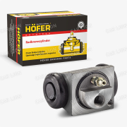 Цилиндр тормозной задний HÖFER HF 244 208 Renault Logan II, Lada Largus с ABS d=22(6001549706/7701070956)