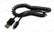 Кабель micro USB (2 м.) AVS MR-32 (чёрный витой)