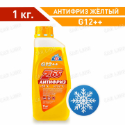 Антифриз  AGA  желтый -65  042Z  G12++  946мл. 
