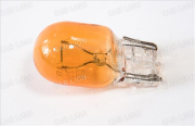Лампа Маяк Абц 12-21 W3x16d Orange (1шт) (стоп, габариты ином. б/ц ) 61213бцOrange