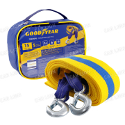 Трос буксировочный лента с крюками Goodyear GY004008 15 тонн 5 метров сумка 