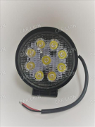 Фара светодиодная Маяк MK2009-27W (130х60х105мм.) 9CHIPS, 27W, 1890LM, 9-30v, 6000K (SPOT) WHITE