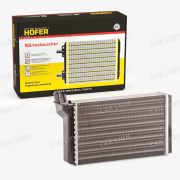 Радиатор отопителя алюминиевый Hofer HF730 223 ВАЗ 2110-12 (до 2003г.) 