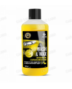 Шампунь для ручной мойки ( карнаубским воском Wash & Wax ) 0,5 кг.110409 GraSS