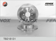Диск тормозной задний (мин 2 шт) Hyundai Solaris 2011-, KIA Rio 2012-, KIA Rio 2017-, KIA Rio X-Line 20  256*10*4; TB218131 F