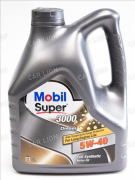 Mobil  Super 3000х1 Diesel 5w40  4л. синт. мотор. масло API CF,MB 229.3,VW 502 00,505 00,RENAULT RN0