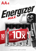 Батарейки щелочные (пальчиковая) ENR MAX E91/AA BP4 RU (4 шт.)  (1409)