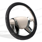 Оплетка кожа Mona Liza Sole M, 38см., черный OPLM0601