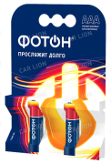 Батарейка мизинчиковая AAA  ФОТОН LR03 ОP2 (мин 2 шт) 2762