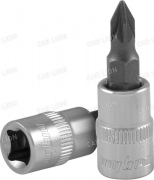 Насадка торцевая 1/4"DR с вставкой-битой POZIDRIVE®, PZ2 Ombra 114602