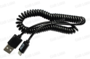 Кабель USB для iPhone 5 (2 м.) AVS IP-52 (витой)