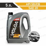Моторное масло Волга-Ойл М8В минеральное 5л.   