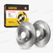 Диск тормозной передний HOFER HF 130 262 Chevrolet Lacetti (04-) Epica (06-12)( BN1013 TB219050 60201074VSX)  комплект 2шт.
